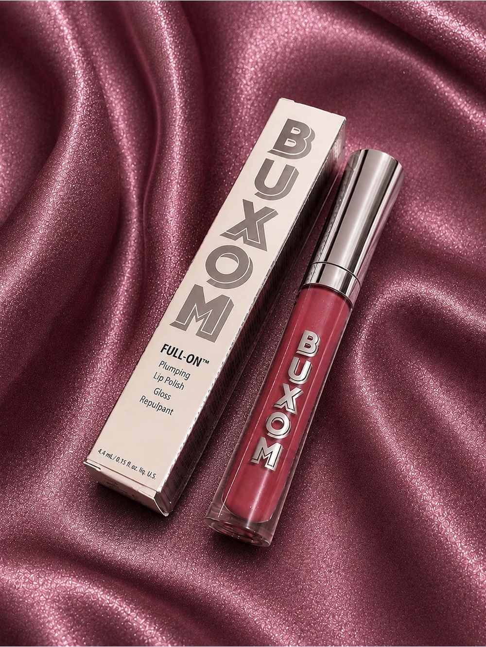 BUXOM Full-On Plumping Lip Polish Gloss Shade Dolly A Mauve Shimmer NIB